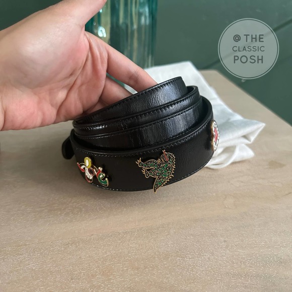 Lady Dior Cannage Small Crinkled Calfskin Black Gold Shoulder Crossbody Bag - Picture 13 of 15